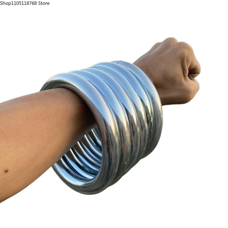 

Стальное кольцо для упражнений на руку для боевых искусств, железное кольцо на руку, браслет для боксерских упражнений с крылом Чун