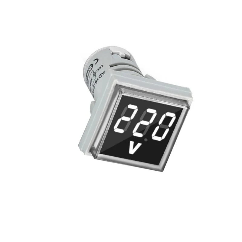 Вольтметр F92B от 50 до 500 В Светодиодный дисплей Detectors Detectors Электрический инструмент измерения для домашнего и