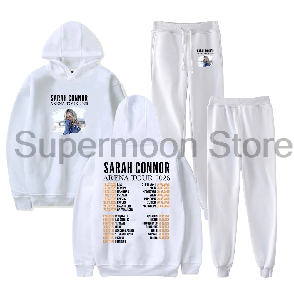 

Комплект из двух предметов Sarah Connor Arena Tour 2026: толстовка и спортивные брюки, мужские и женские комплекты одежды