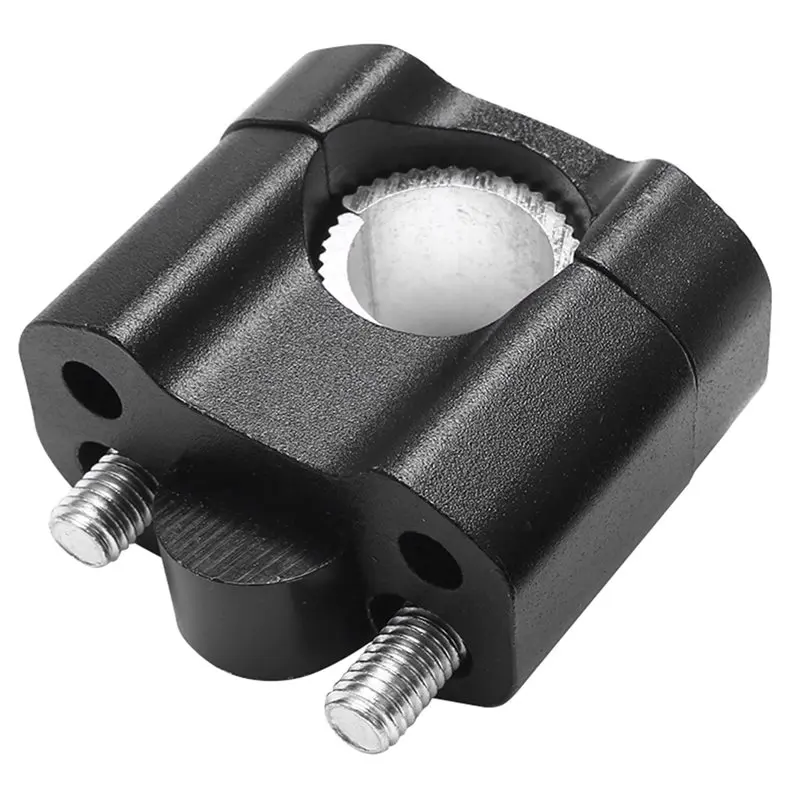 A48P-2 Pair Cnc 22Mm 28Mm Handlebar Risers Adapter For 7/8 Inch 1-1/8 Pit Dirt Motorbike For Harley Kawasaki Suzuki Black