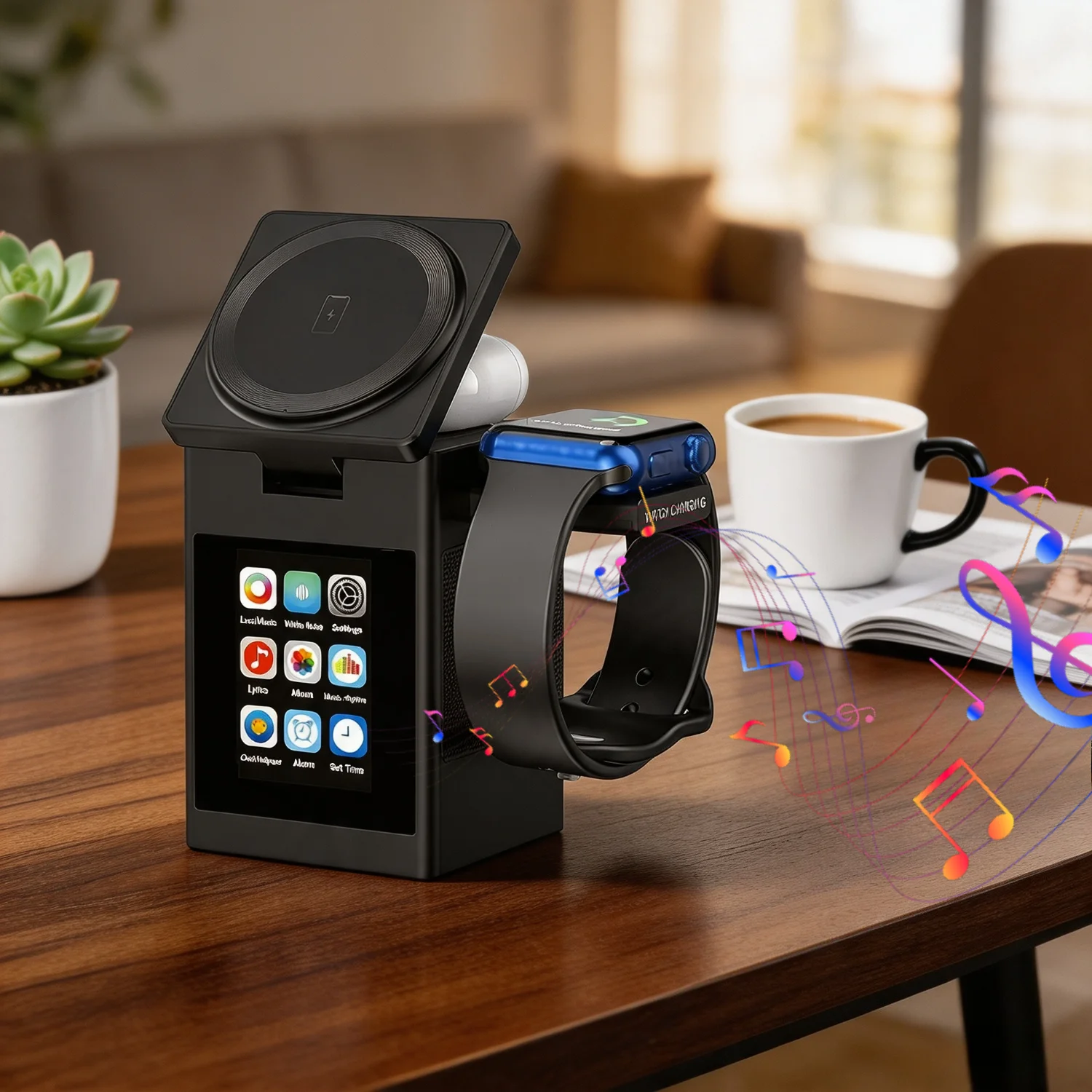 caricatore-wireless-magnetico-altoparlante-bluetooth-con-rumore-bianco-sveglia-per-iphone-17~12-pro-max-iwatch-airpods-pro-ricarica-rapida