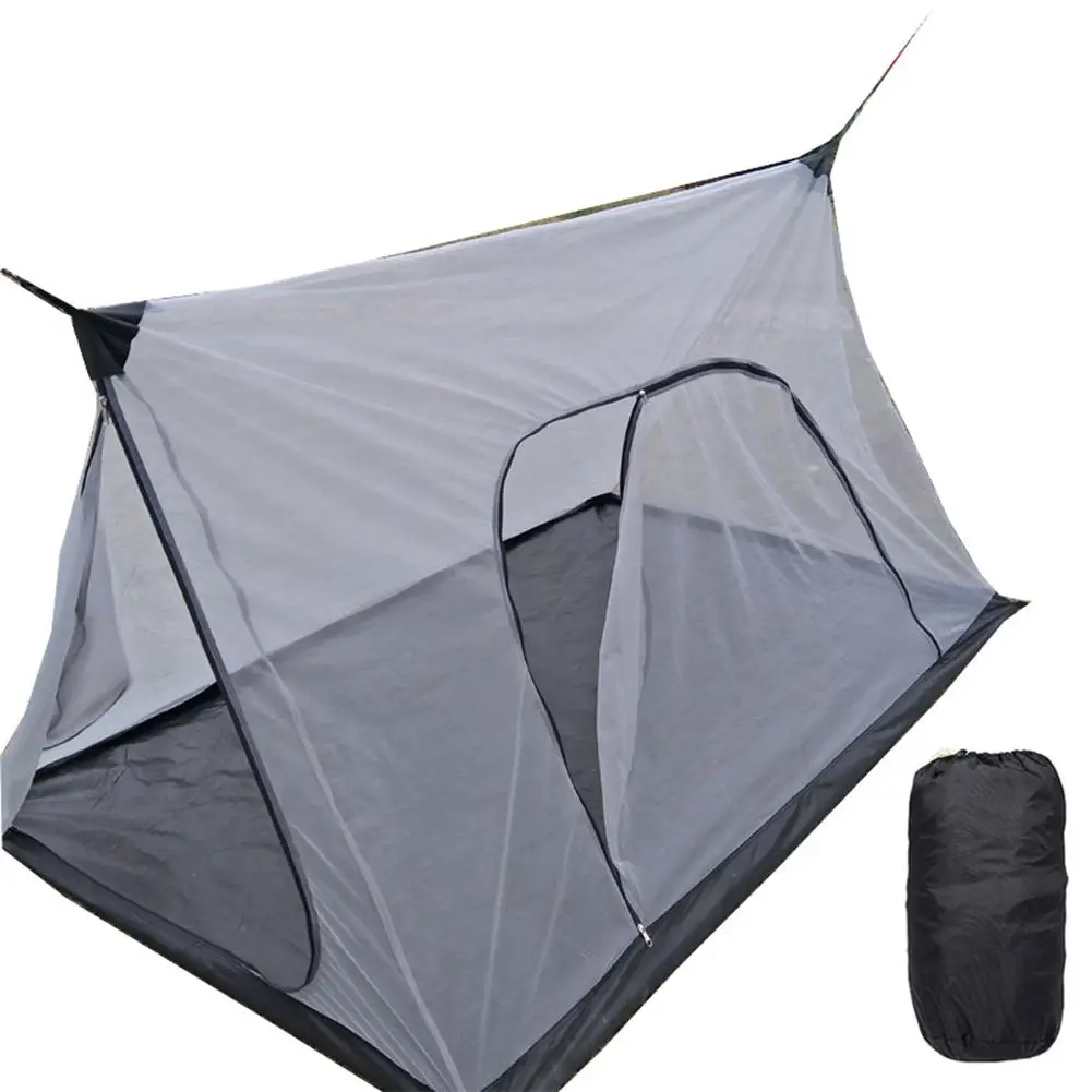 Imagem -04 - Tenda de Acampamento Ultraleve Portátil com Mosquiteiro em Forma de Malha Praia Malha ao ar Livre Verão E4g0