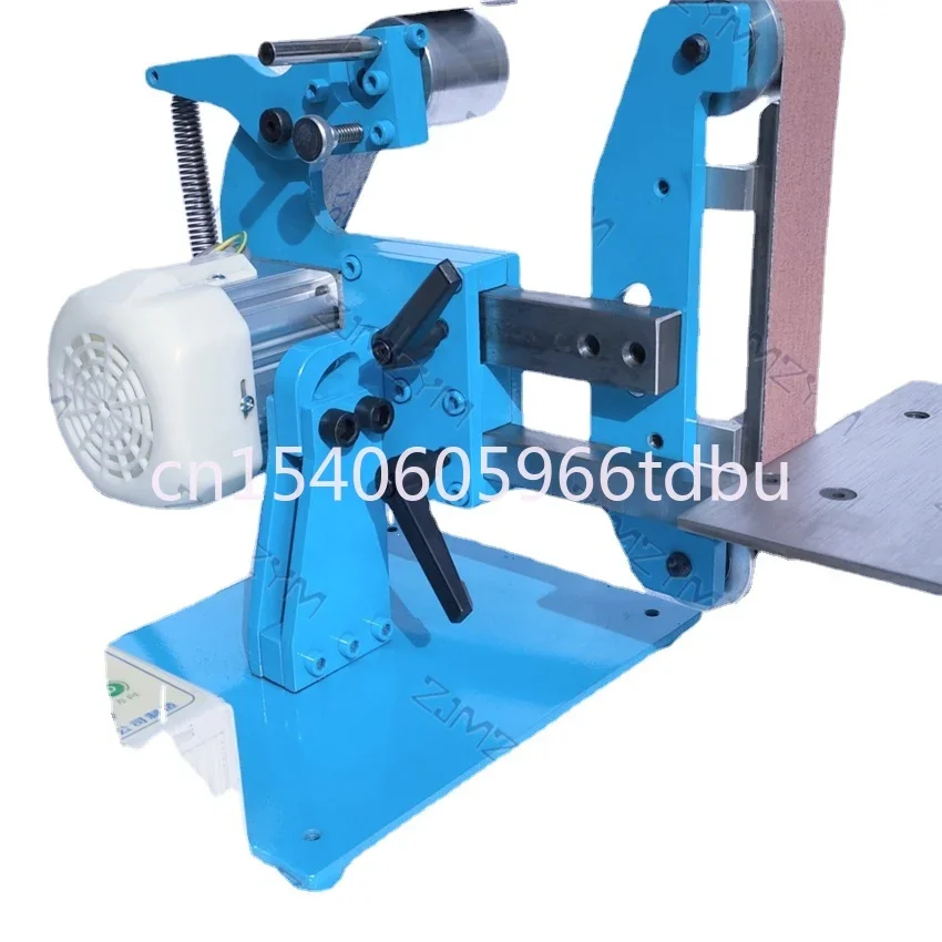 Imagem -03 - Dupla Utilização Lixadeira Belt Polimento Moagem Máquina Belt Grinder Elétrica Belt Sander Vertical e Horizontal 110v 220v 750w