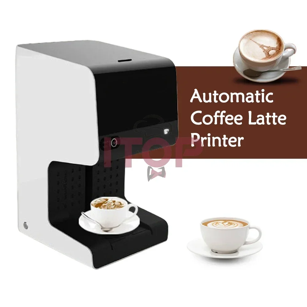 Food-Grade Latte Art Foam Coffee Custom Inkjet Luxury Food Grade Printer Latte Art Printing Machine