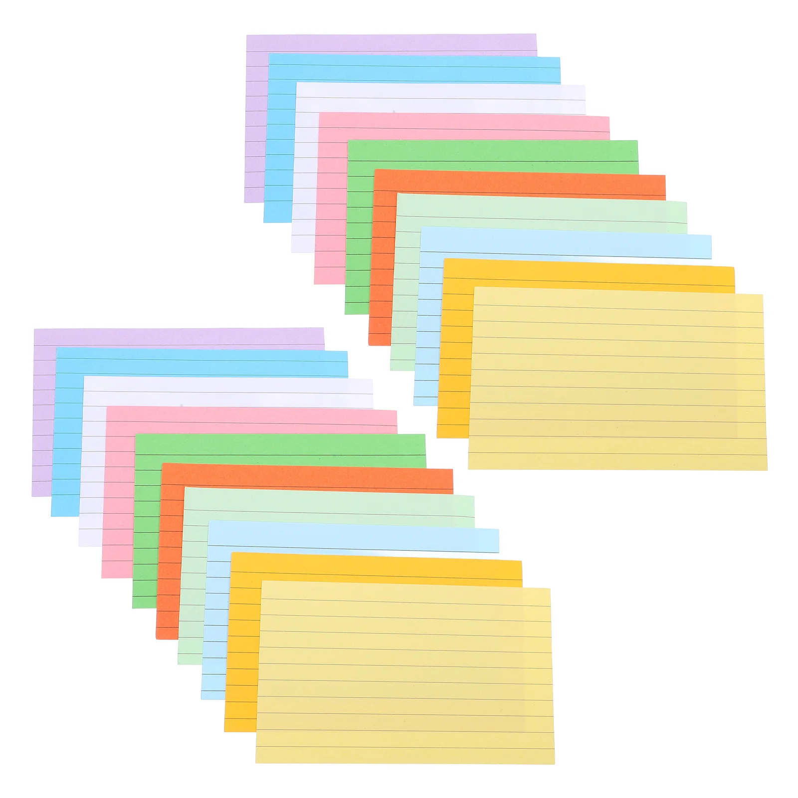 500 قطعة بطاقات الفهرس مذكرة المفكرة المسيل للدموع مقاومة ورقة بطاقات دفتر صغير لمكتب دراسة اجتماع سجل الملاحظات #2