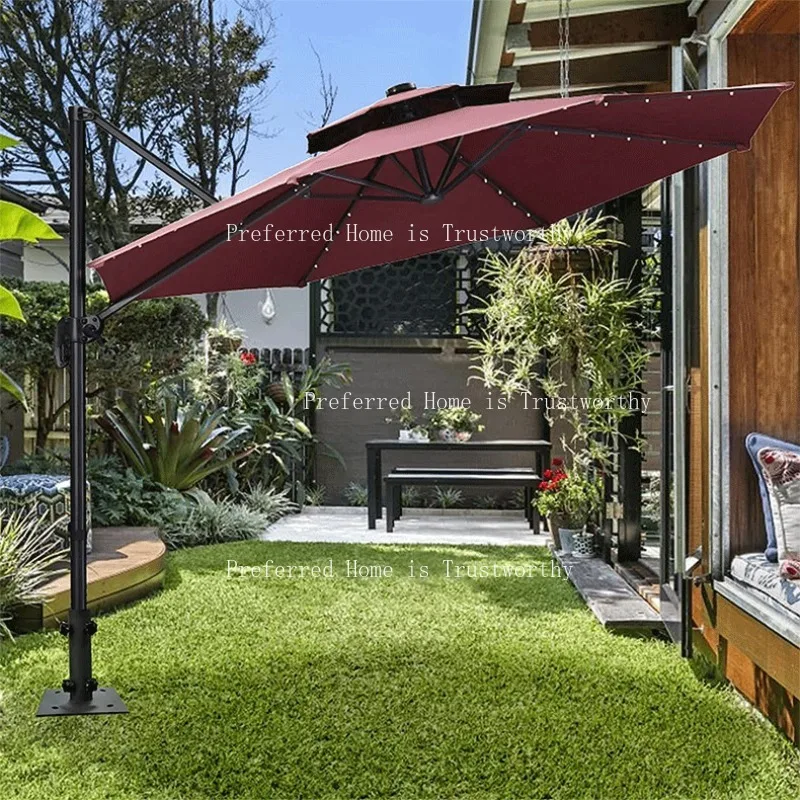 

Multi Functional Metal Umbrella Stand Suitable for Courtyard/garden/deck Porch Heavy-duty Portable Base Bracket