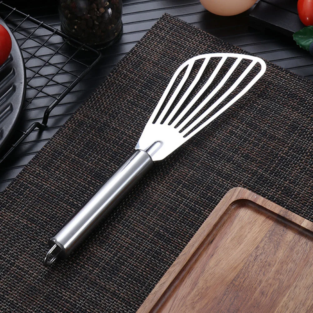 

3Pcs Stainless Steel Cooking Spatulas Versatile Kitchen Tool for Steak Fish Bbq Pancakes Practical Home Accessories