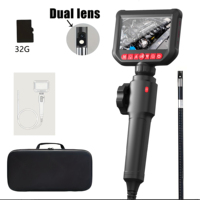 360° Articulated Endoscope,Joystick Articulated Endoscope Camera with Steerable Probe, Compatible with iPhone and Android