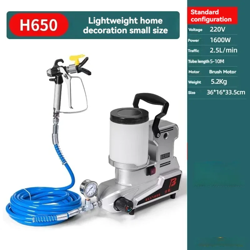 Convenient Electric High-pressure Spray Machine Latex Paint Household Multi-functional Lithium Battery Paint Spray Machine