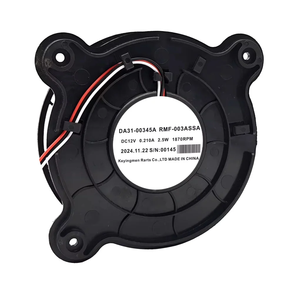 New RMF-003ASSA Refrigerator Cooling Fan DC12V Compatible with DA31-00345A Freezer Part for Efficient Heat Dissipation