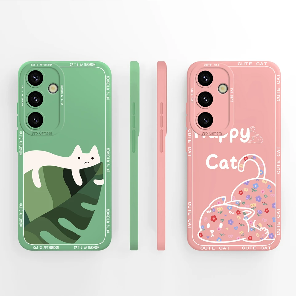 Para Samsung Galaxy S24 FE S24Ultra S24 + S24 Funda lindo Panda suave silicona duradera contraportada para GalaxyS24 FE Funda S24FE Coques