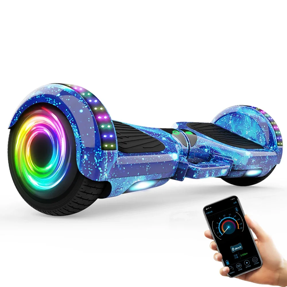 6.5'' Hoverboard For Kids Electric Hoverboard,Self-Balancing Scooter 500W Motor With Speaker And Led Lights