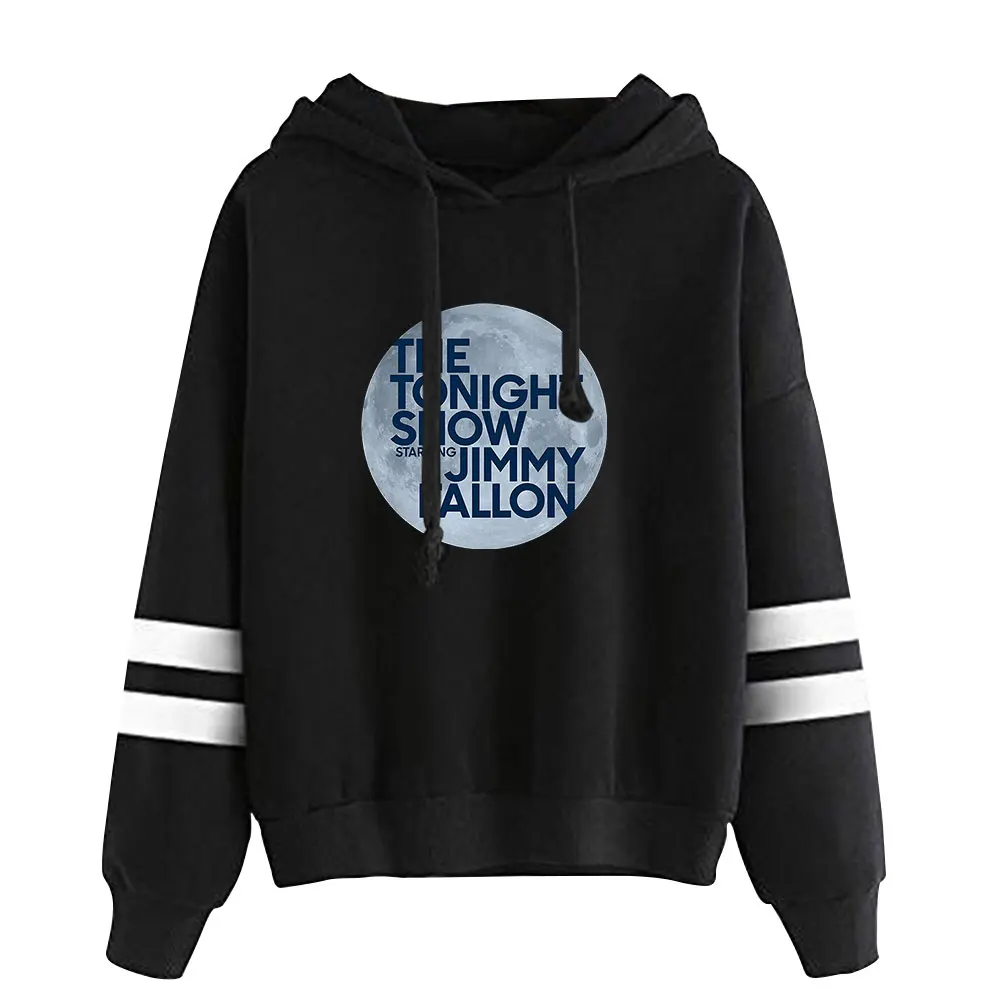 Bu gece gösterisi başrolde Jimmy Fallon Vintage Merch svetşört Merch moda Hoodie moda kazak kazak eşofman