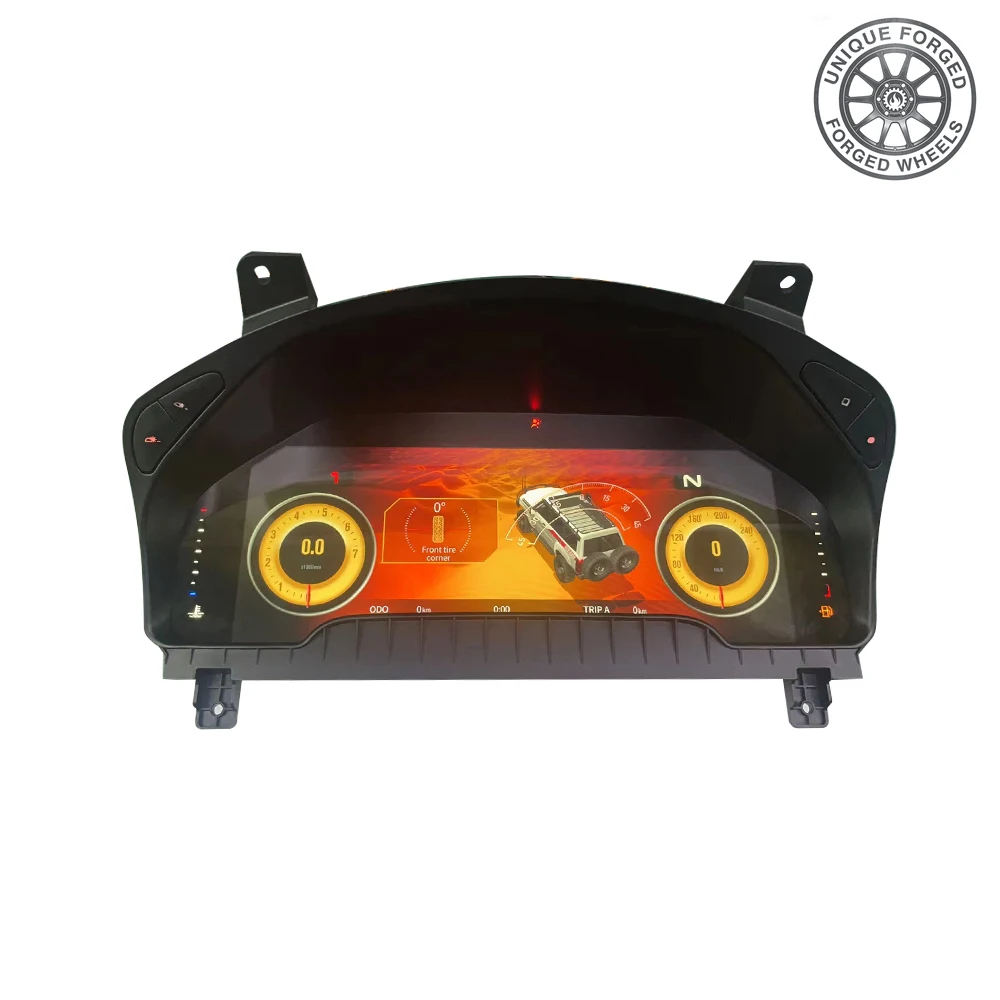 

Foforfor LCD Dashboard for Y61 2006-2022 LCD Instrument LCD Odometer Virtual Digital Cluster Cockpit with Carplay