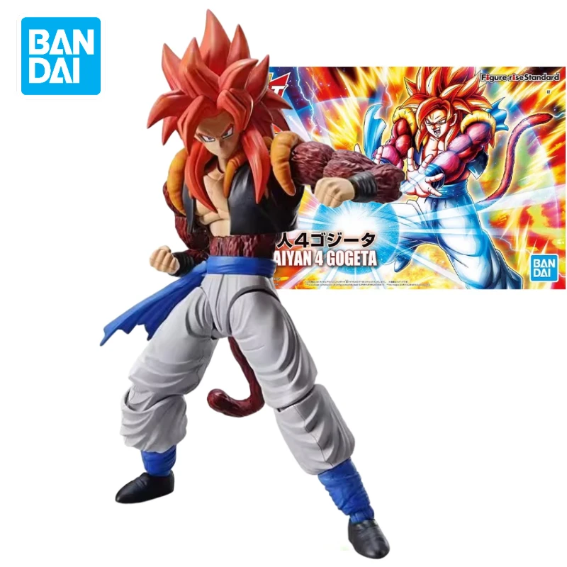 

In Stock Bandai Figure-rise FRS Dragon Ball GT Super Saiyan Gogeta Assembly Model Anime Action Figure Toy Gift Collecting Hobby