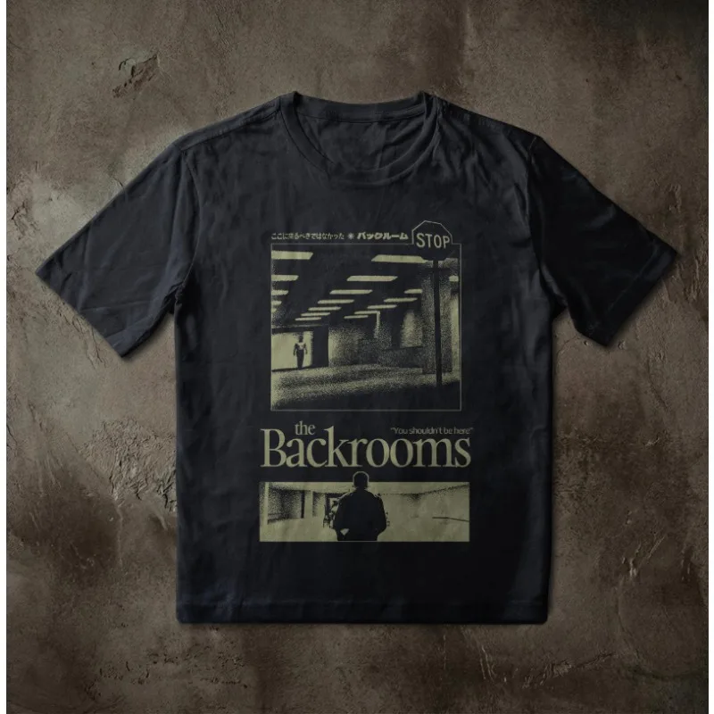 The Backrooms Tee | eerie Liminal Space Shirt, Analog Horror Top