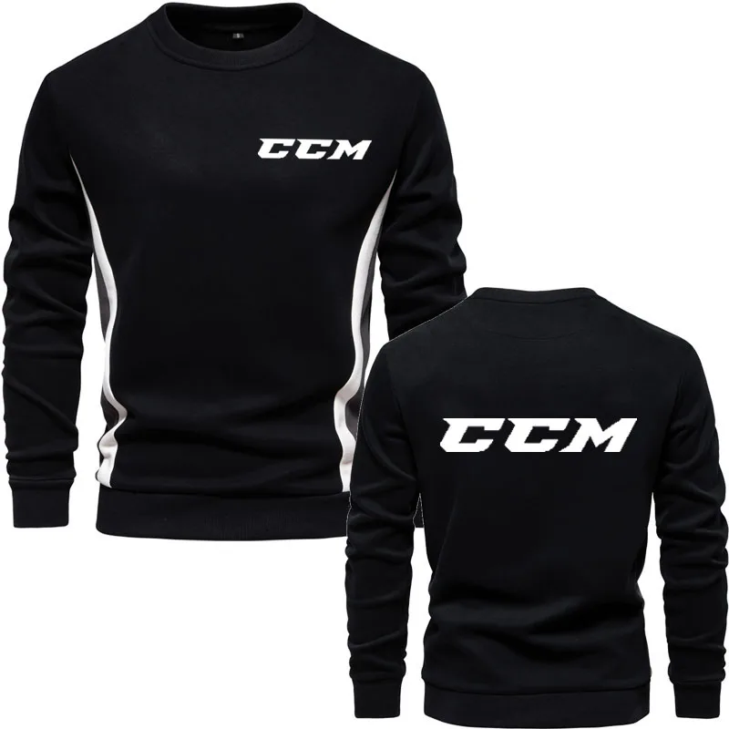 العلامة التجارية الرجال هوديي القطن الخالص CCM مطبوعة موضة عادية جديدة الرجال الربيع والخريف عالية الجودة الرجال البلوز البلوز #2