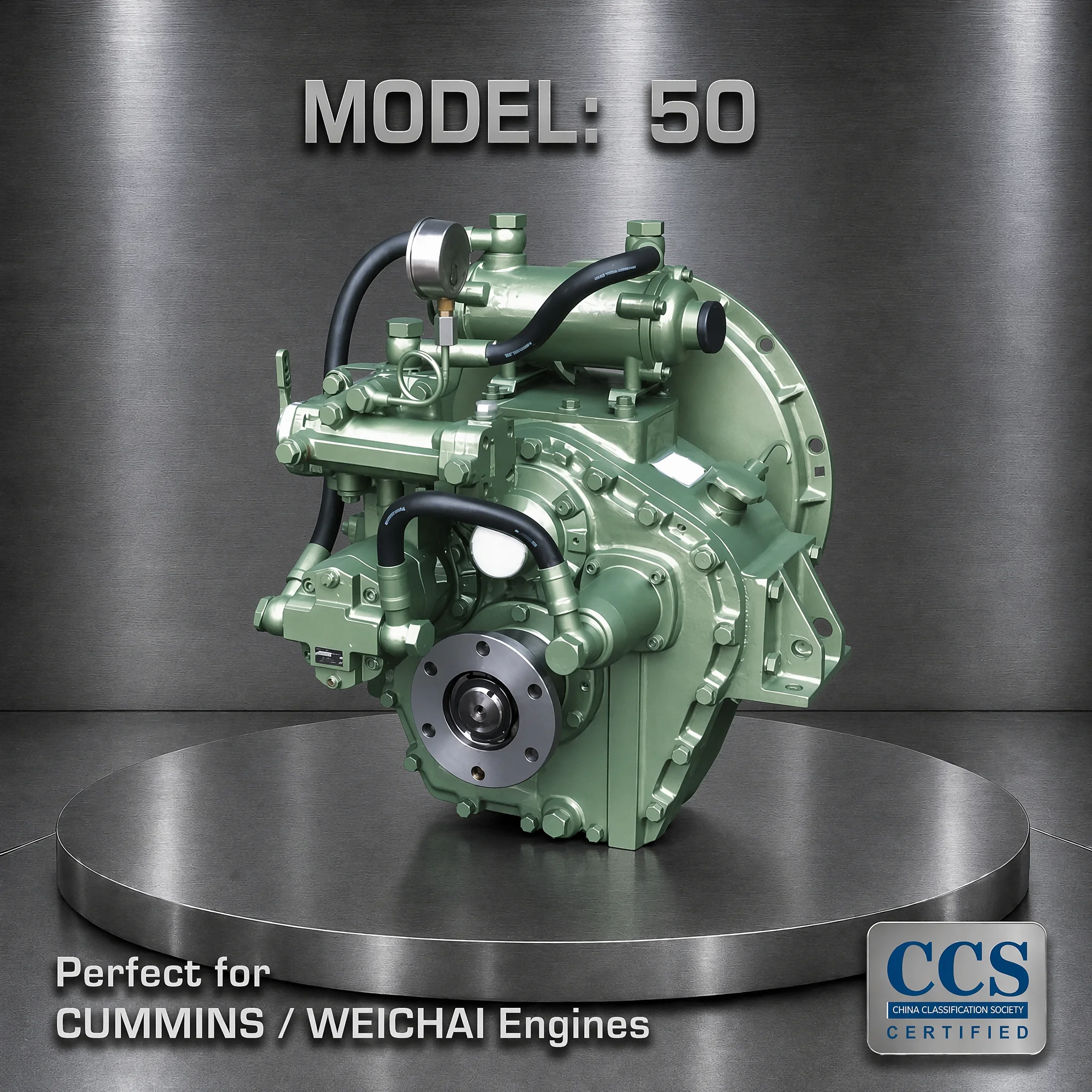 New FADA Small Marine Diesel Engine With 50 Marine Gearbox For Boat