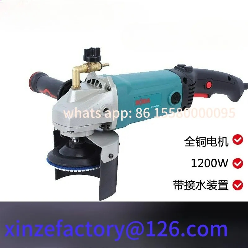 

Customizable Water Mill WG5-125 Wet Stone Polishing Water Injection High Power