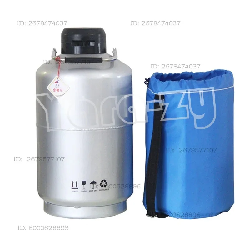 3L Liquid Nitrogen Container Cryogenic Tank  With Straps Liquid Nitrogen Container Can