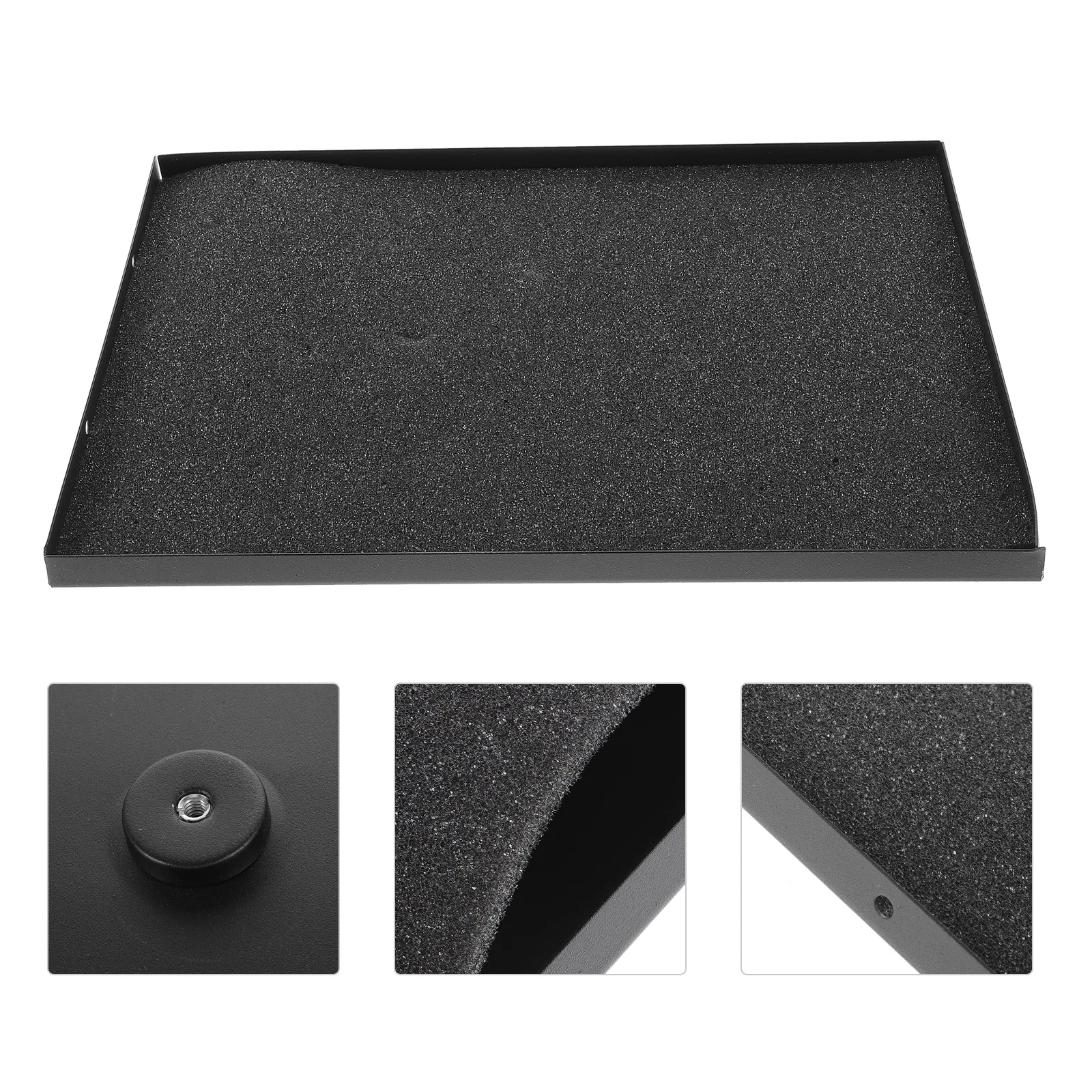 Support de projecteur plateau pour ordinateur portable plate-forme 33x24cm palette antidérapante adaptateur de filetage femelle trépied étagère de montage projecteur de palette pour ordinateur portable