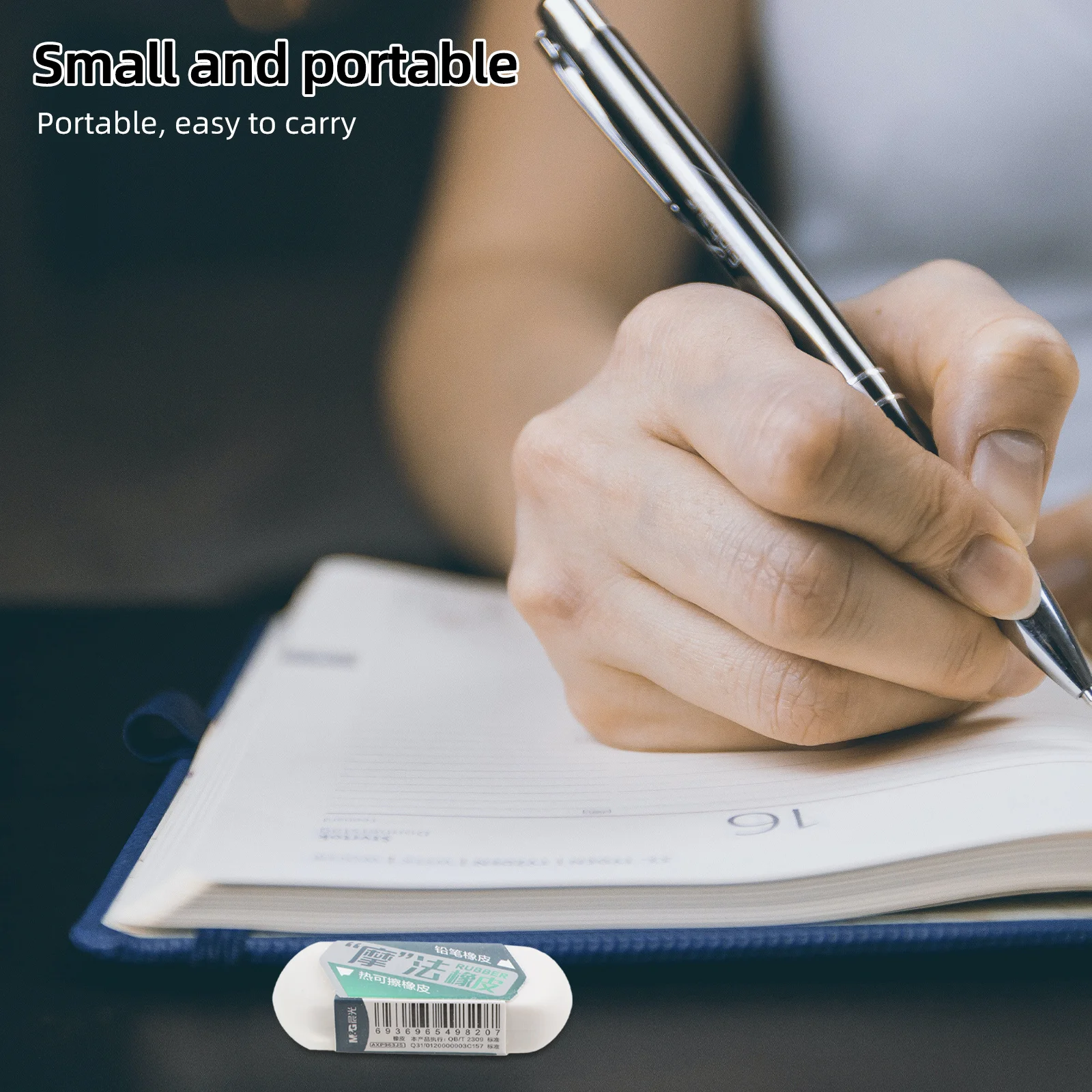 

6Pcs Double Sided White Erasers Pencil Erasers for Sketching Drawing Art Supplies Suitable for Artists Students