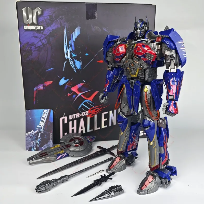 

Unique Toys OP Color UT R02 R-02 Knight CHALLENGER Transformation Movie 5 Action Figure Collectible Toys