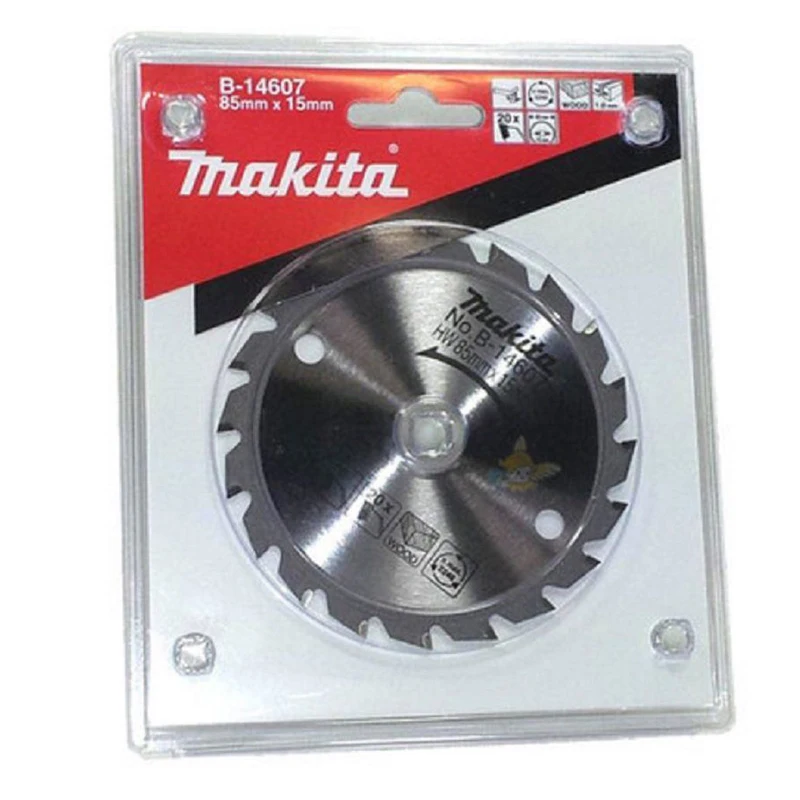 Makita B-14607 Woodworking Saw Blade 85X15X20T Carbide Tipped Blade For HS301D HS301DZ HS300DZ Power Tool Accessories