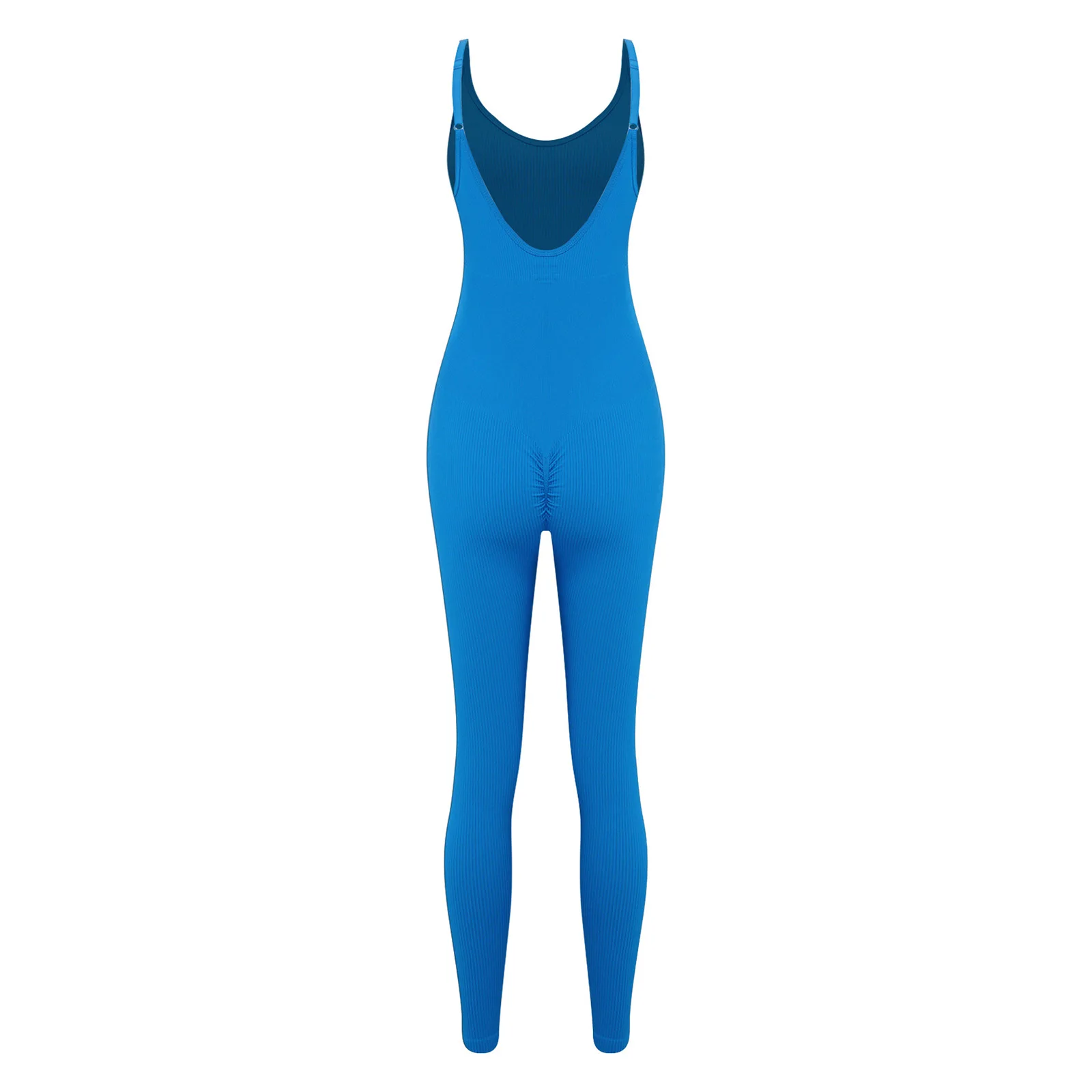 ชุดจั๊มสูทโยคะสำหรับผู้หญิง เส - Seamless Ribbed Workout Tank Top บทวิจารณ์และราคา