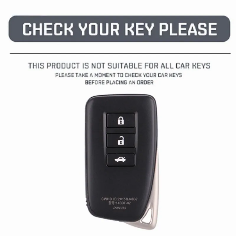 New Electroplate Car Remote Key Cover Case Shell Fob For Lexus NX GS RX IS ES GX LX RC IS UX 200 250 260 300 350 LS 450H 300H