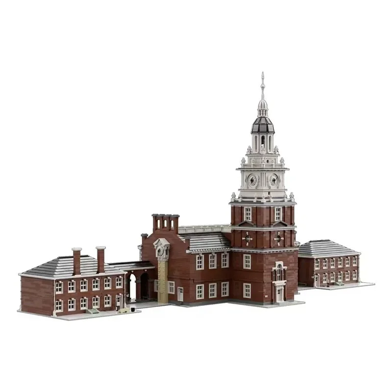 City Mega Building Street View Independence Hall Building Block Model 29583 Parts Kids Birthday Building Blocks Toys Gifts