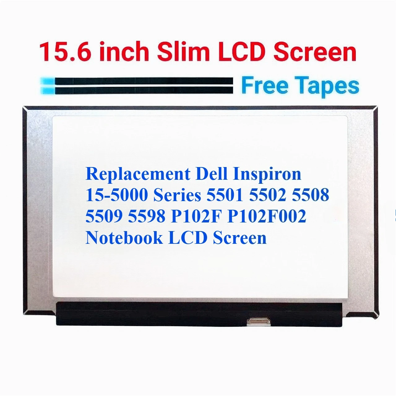 

Для Dell Inspiron 15-5000 серии 5501 5502 5508 5509 5598 P102F P102F002 ЖК-экран для ноутбука