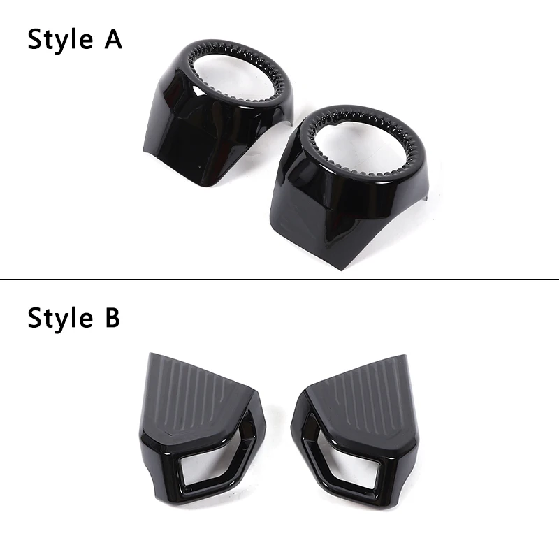 Car Dashboard Side Air Conditioning Outlet Vent Frame Cover Trim For Land Cruiser Prado LC250 2024 2025 2026 Auto Accessories