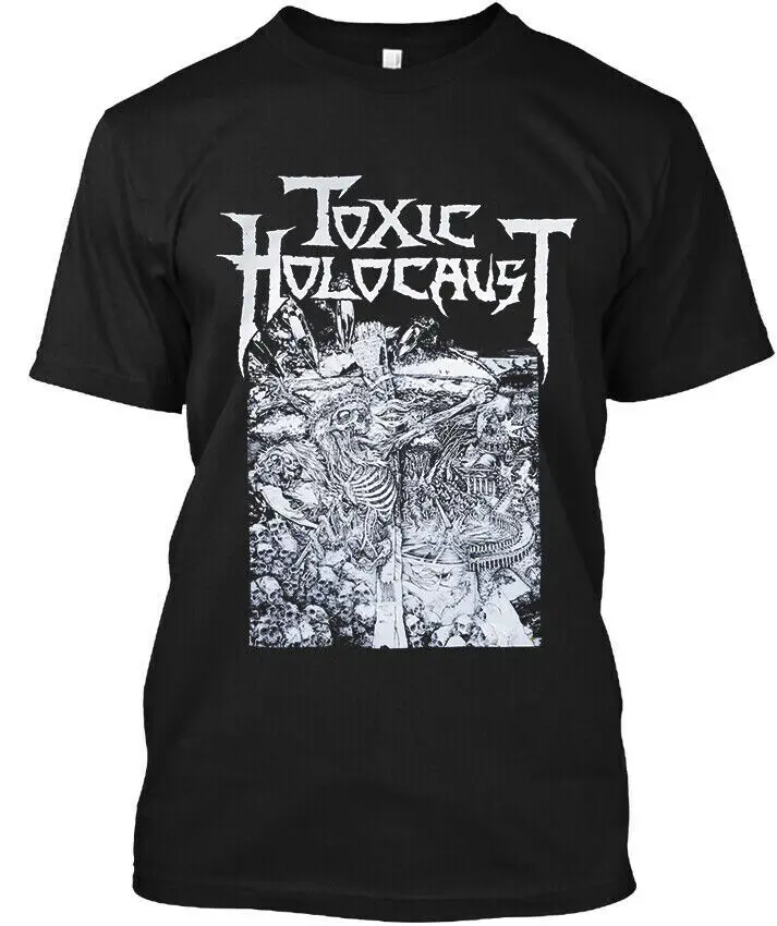 Toxic Holocaust Nuke the Cross American Thrash Music Group T-SHIRT S-4XL  High Quality 100%Cotton Short Sleeve