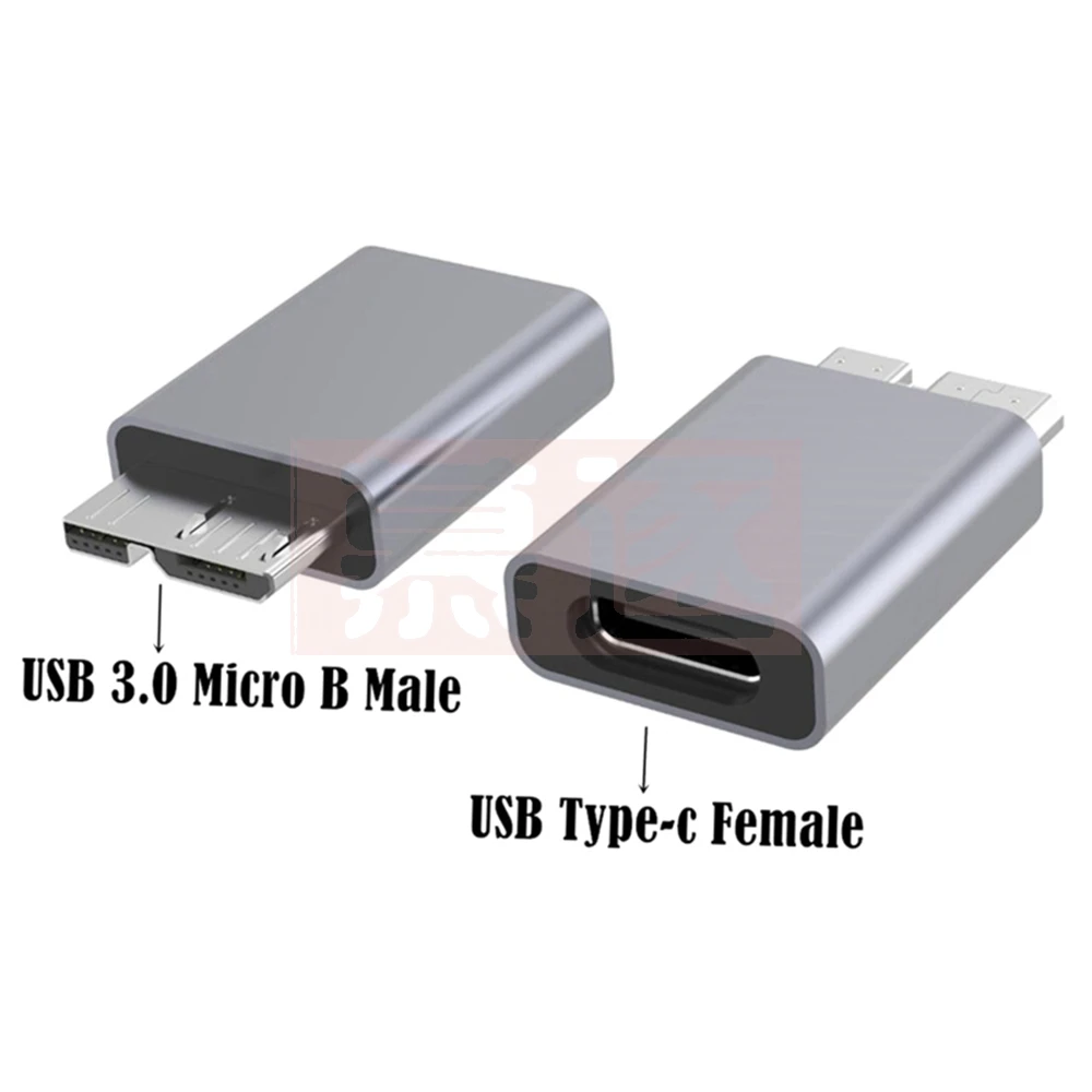 Typ-C USB C zu Weiblichen USB 3,0 Micro B Adapter Stecker Micro B zu USB C 3,1 adapter für USB 3,0 Externe Tragbare SSD HDD