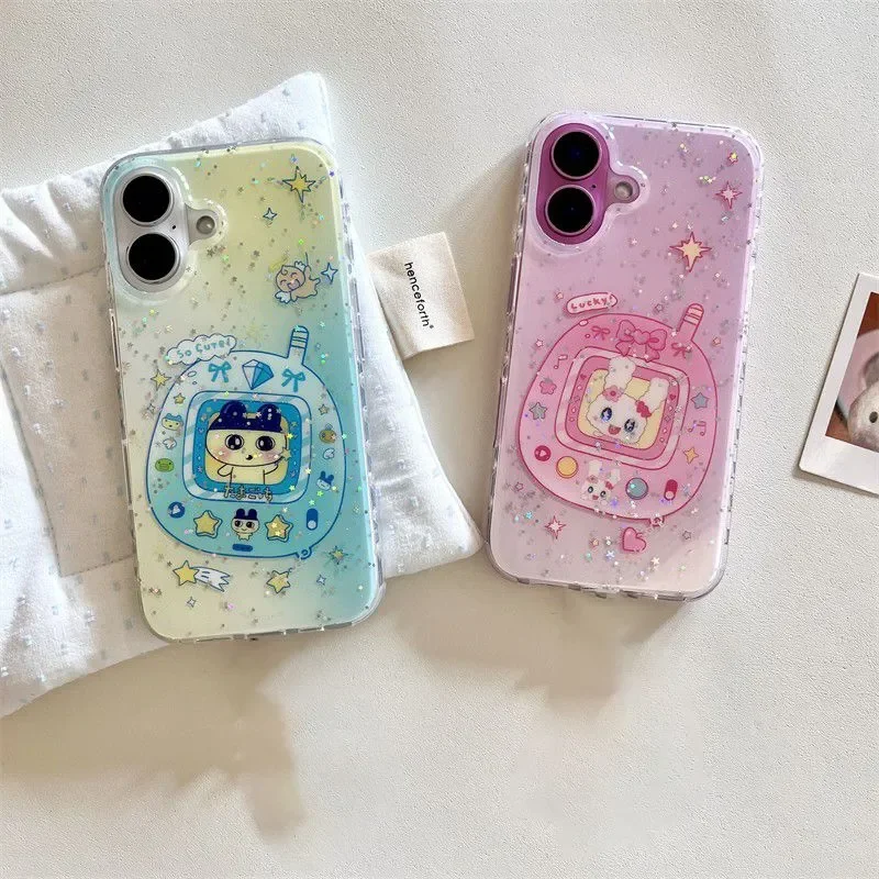 

new kawaii Tamagotchi mametchi lovelitchi Phone Case For IPhone 17 17air 17promax 16 15pro 14 13mini 12mini 11 Pro Max xs xsmax