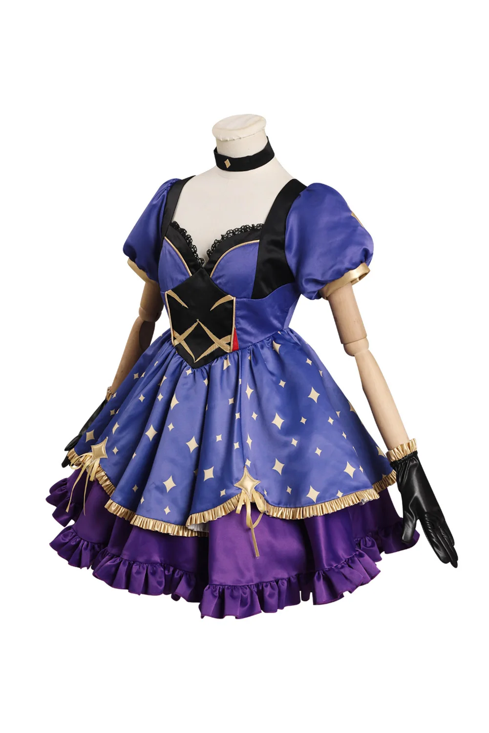 hin Impact Hutao Cosplay Costume Lolita Dress Hat Halloween Carnival Disgise Suit Female Girls Fantasia Outfits