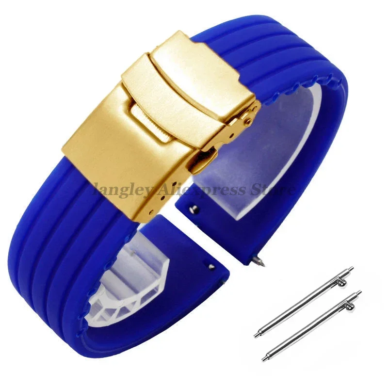 18mm 20mm 22mm 24mm Quick Release Silikon Armband für Huawei Uhr GT4/GT3 46mm für Seiko für Omega für Fossil Gummi Riemen