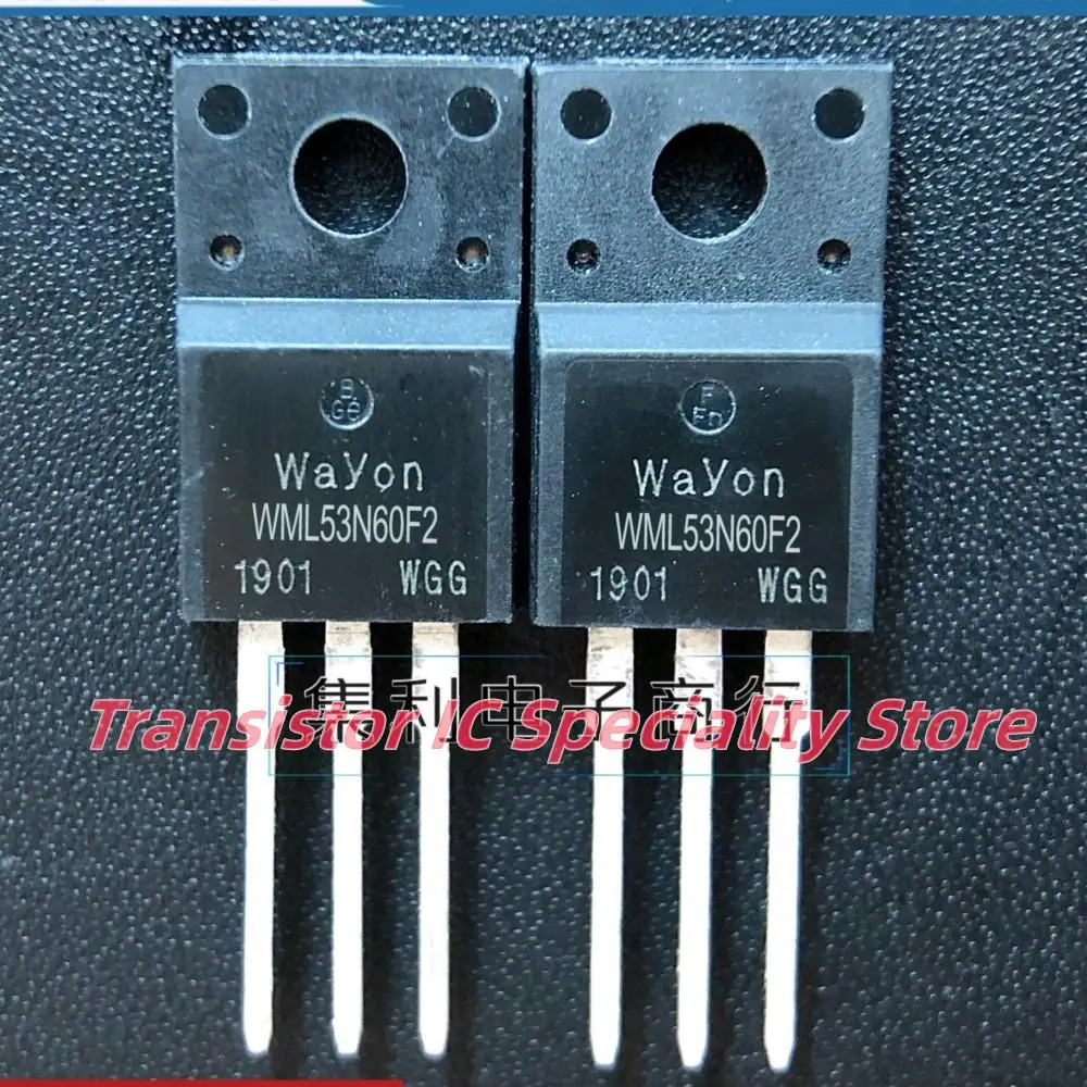 

10PCS/LOT WML53N60F2 53A/600V MOS TO-220F Imported Quick Delivery