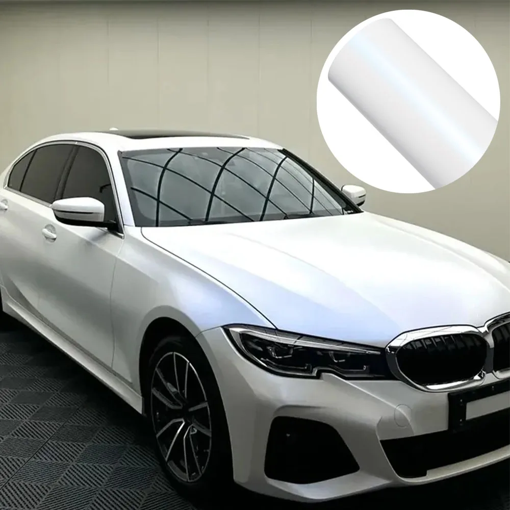 Diamond Blue Car Wrapping Vinyl Film Color Change Sticker PET Bubble Free Decals Auto Motorcycle Interior Exterior Accessories