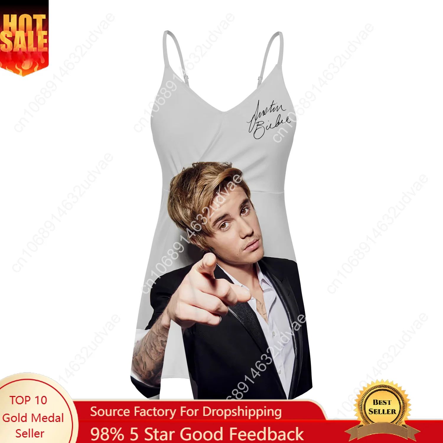 

Justin Bieber Sling Dress Swimsuit Womens Bathing Suits Personalized Fashion Swimwear Pool Party Bikini Custom Made Beachwear