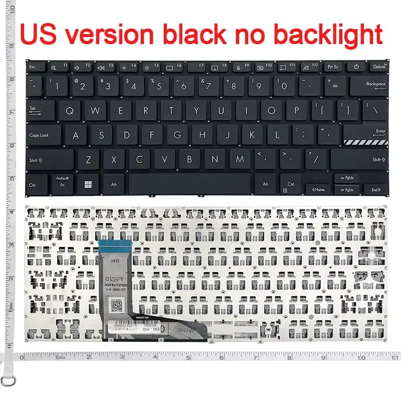 Laptop Keyboard for ASUS VivoBook 14 14Pro14Pro X1402ZA X1403 x1404V ADOL14V ADOL14Q X1405V ADOL14Z X1403VA M1402 D1402 F1402