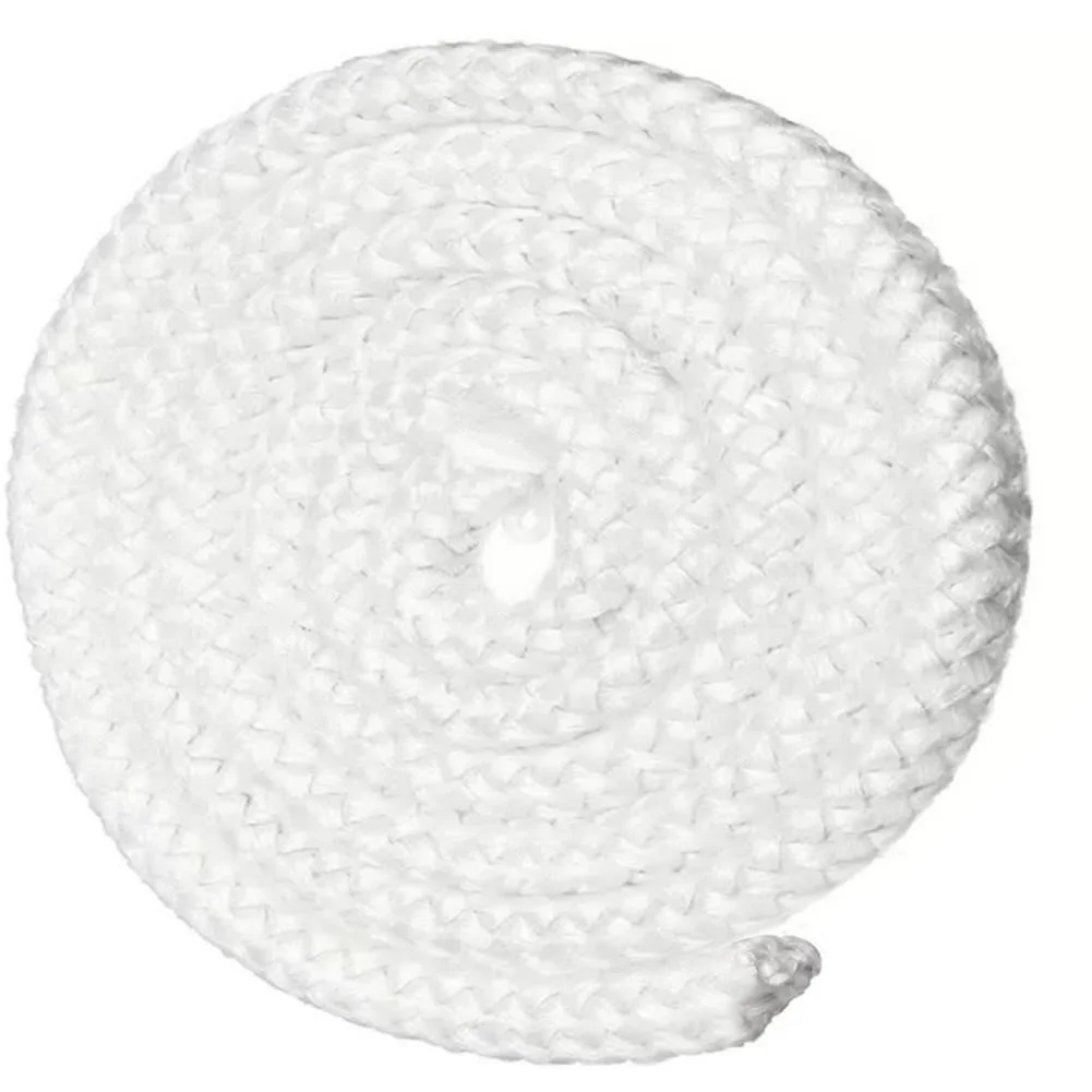 Rope Seal Stove/Fire Rope 3meters Length for Black White Fire Rope Door Seal Fireplaces Boiler For Industrial Oven