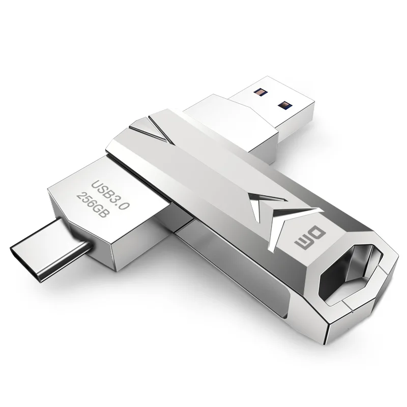 DM Type C USB3.0 Flash Drive 32GB 64G 128G 256G 512G For Andriod SmartPhone Memory