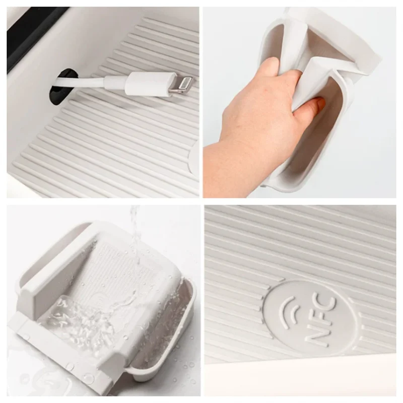 Pour Chery ICAR V23 2024 2025 : Moulures intérieures, boîte de rangement pour accoudoir central, couvercle de boîte de rangement pour accoudoir de porte en plastique