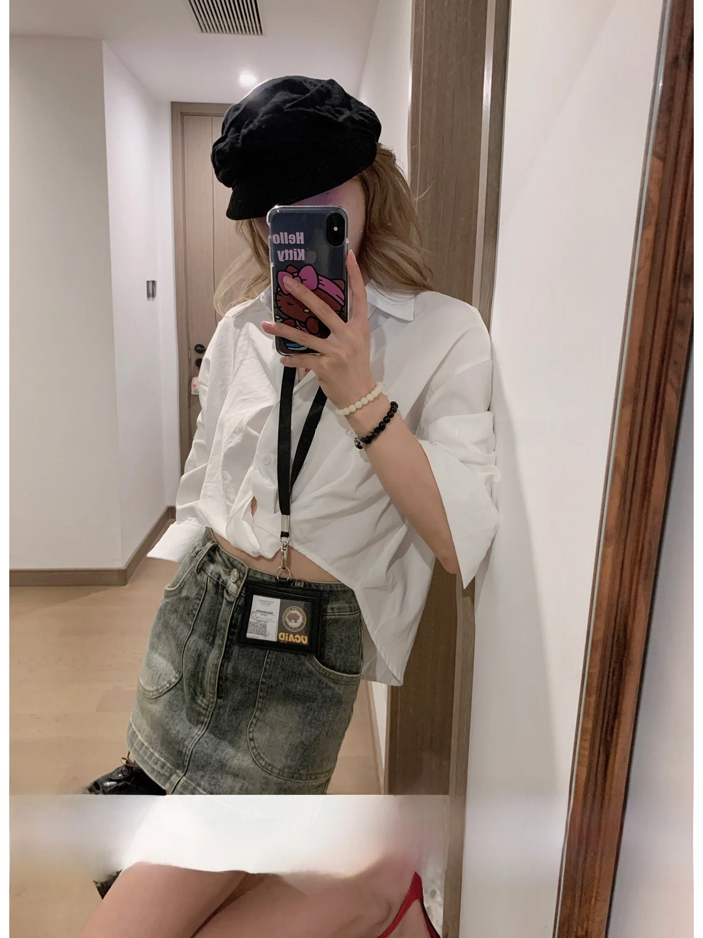 

Женская летняя рубашка Lili Miss Loose Design Sense из шелка с узлом, премиум-класса, повседневная, с длинным рукавом, на пуговицах, однотонная