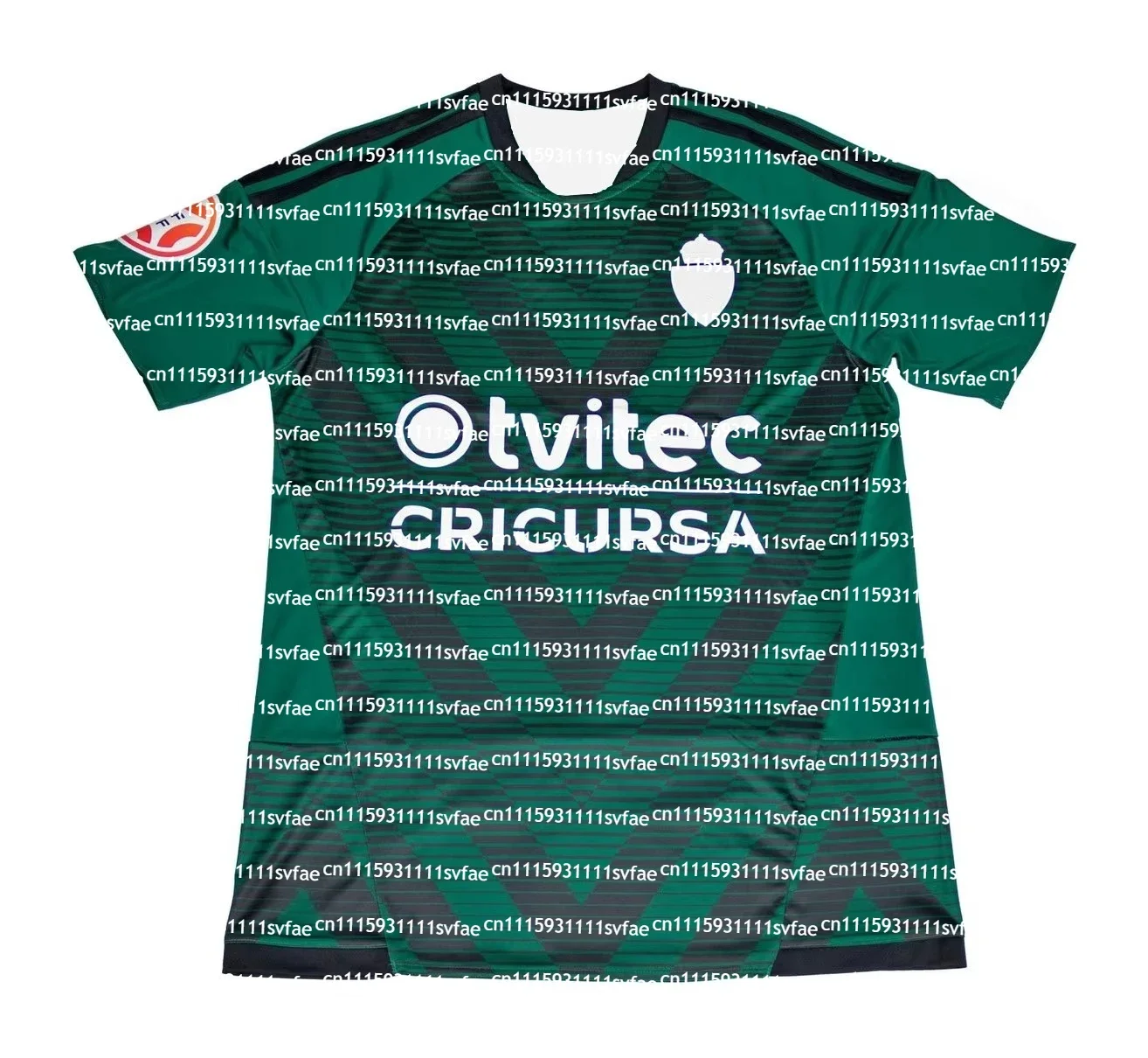 2026 Ponferradina 3D Printed Football Jersey Men's Summer Breathable Quick Drying Short Sleeved T-shirt Family Matching Clothing