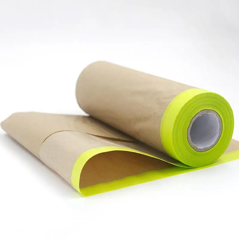 Car Paint Protection Covering Paper Car Paint Masking Film vehicle Plastic Dropping Cloth Cover Protective film car accessories