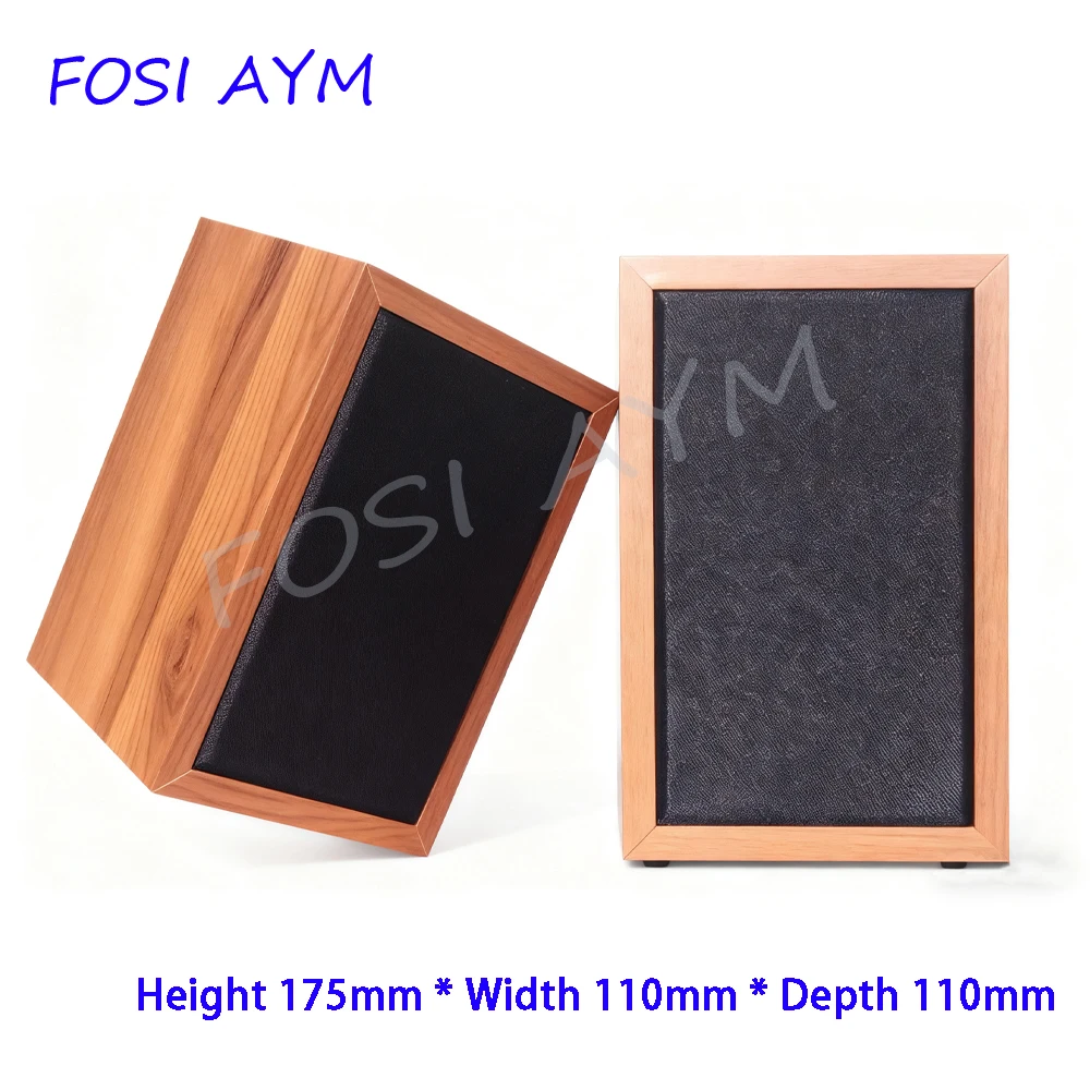 

175*110*110mm Wooden 3-Inch 78mm Speaker Enclosure Full Range Satellite Subwoofer DIY Box for Home Audio Projects
