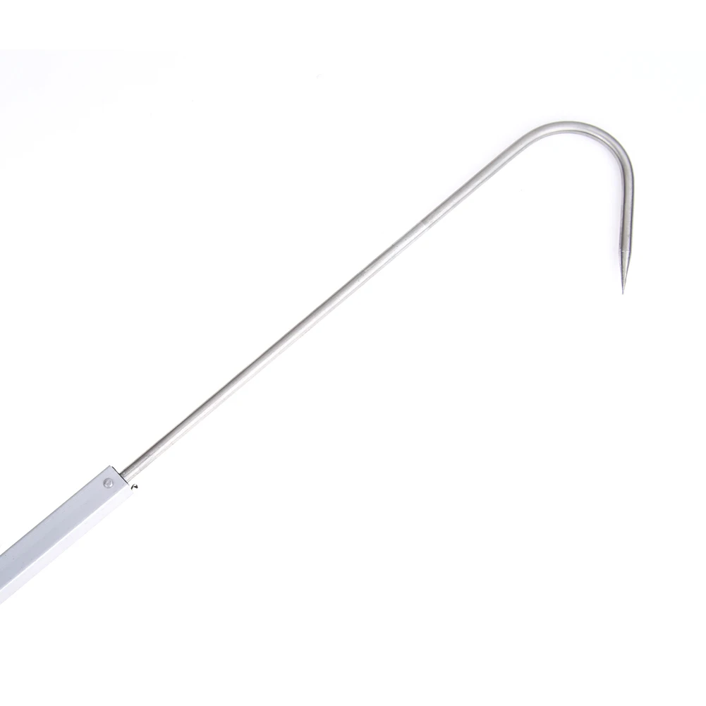 تلسكوبي البحر الصيد Gaff ، غير القابل للصدأ سبائك الألومنيوم الرمح ، هوك معالجة